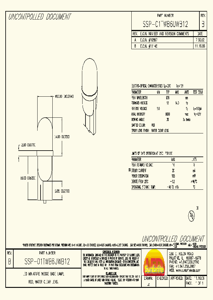 SSP-01TWB6UWB12_2933126.PDF Datasheet