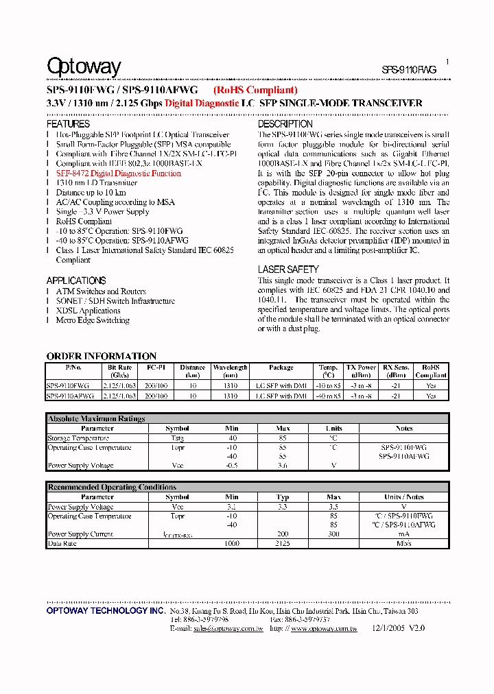 SPS-9110AFWG_2933855.PDF Datasheet