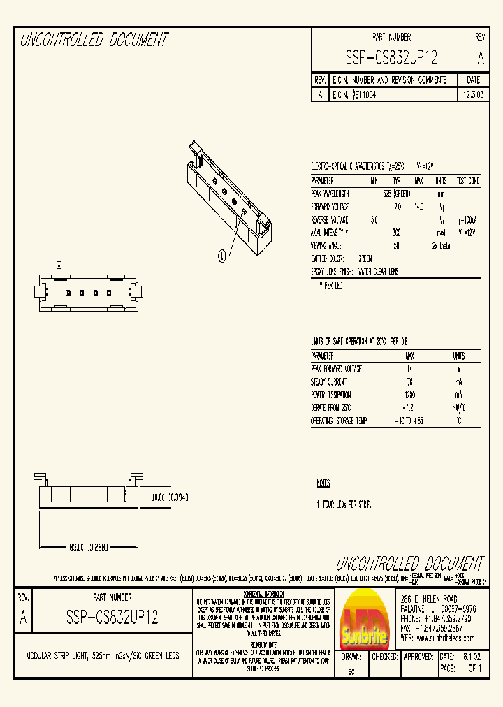 SSP-CS832UP12_2934136.PDF Datasheet