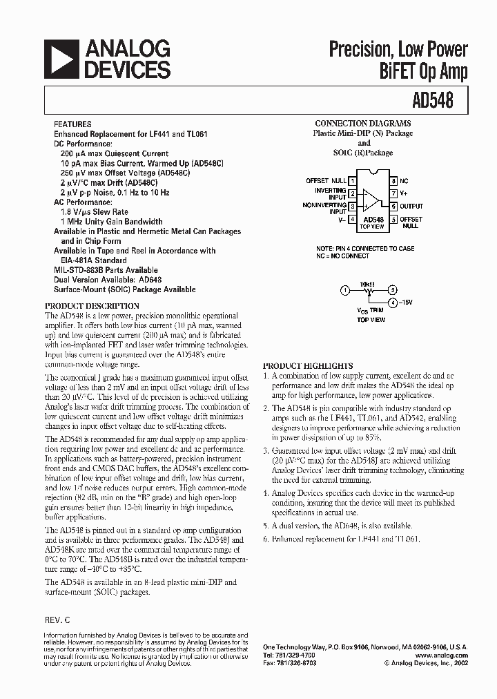 AD548SR-REEL_2938133.PDF Datasheet