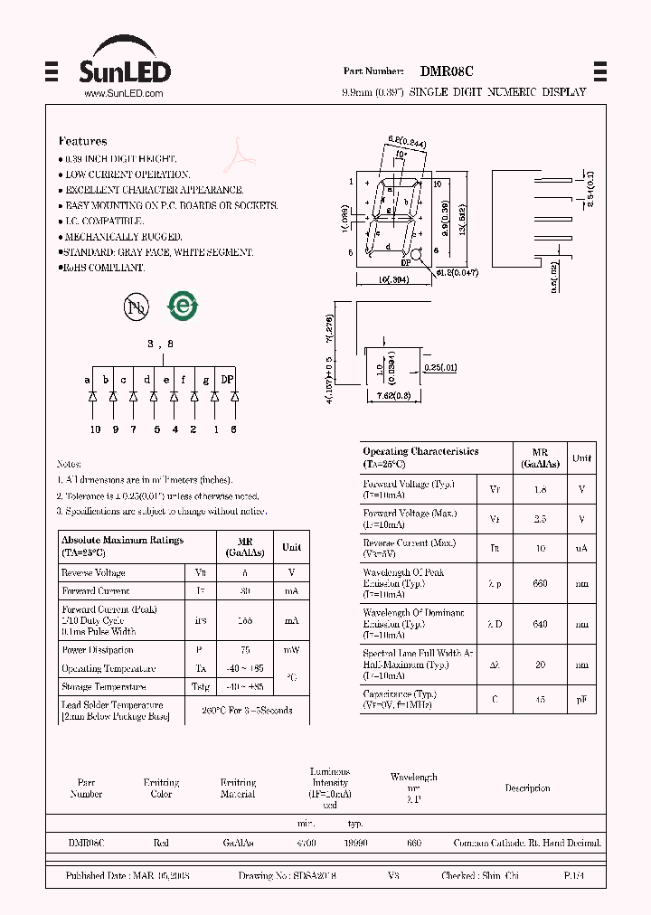 DMR08C_2937326.PDF Datasheet