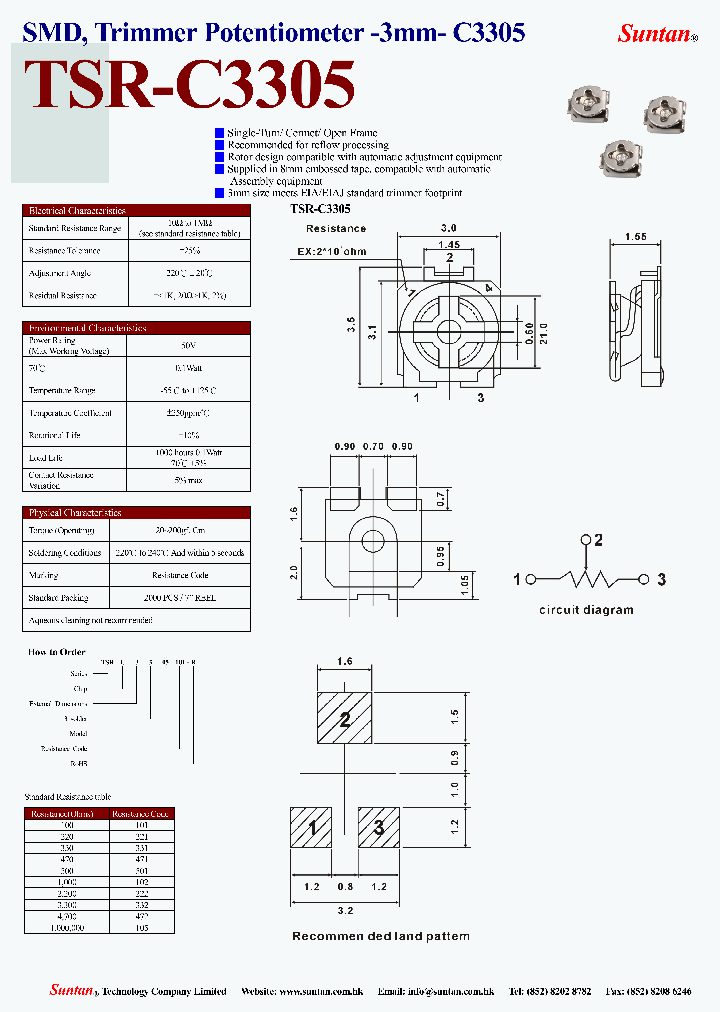 TSR-C3305_2937670.PDF Datasheet