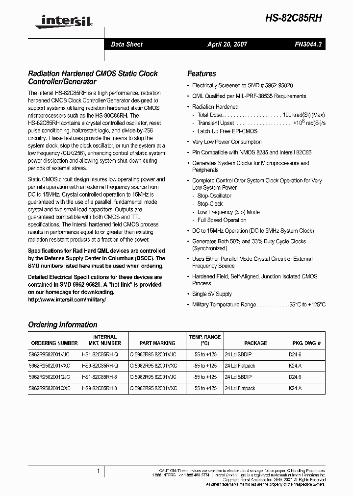 5962R9582001QJC_2938814.PDF Datasheet