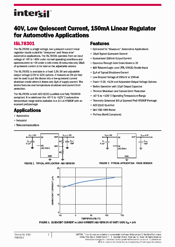 ISL78301FVECZ_2941375.PDF Datasheet
