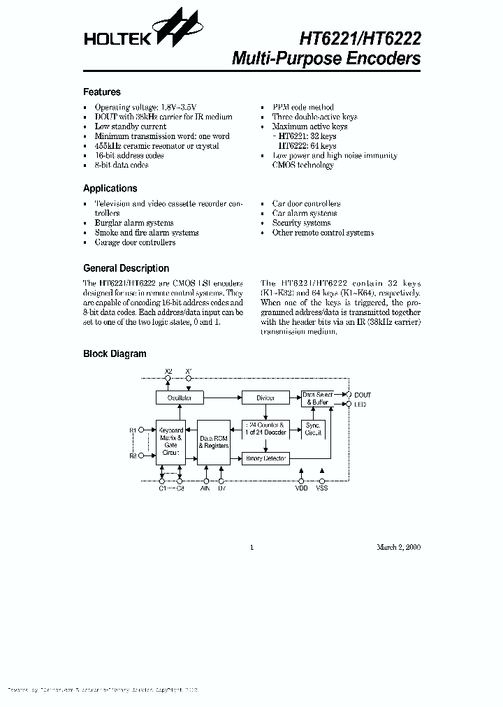 HT622224SDIP_2942142.PDF Datasheet