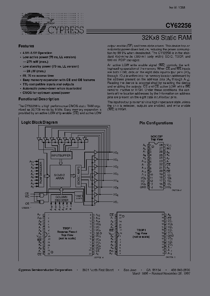 CY62256LL-70SNCT_2942032.PDF Datasheet
