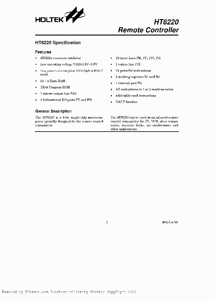 HT622020DIP_2942139.PDF Datasheet