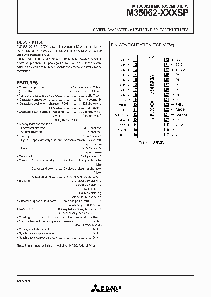M35062-001SP_2942604.PDF Datasheet