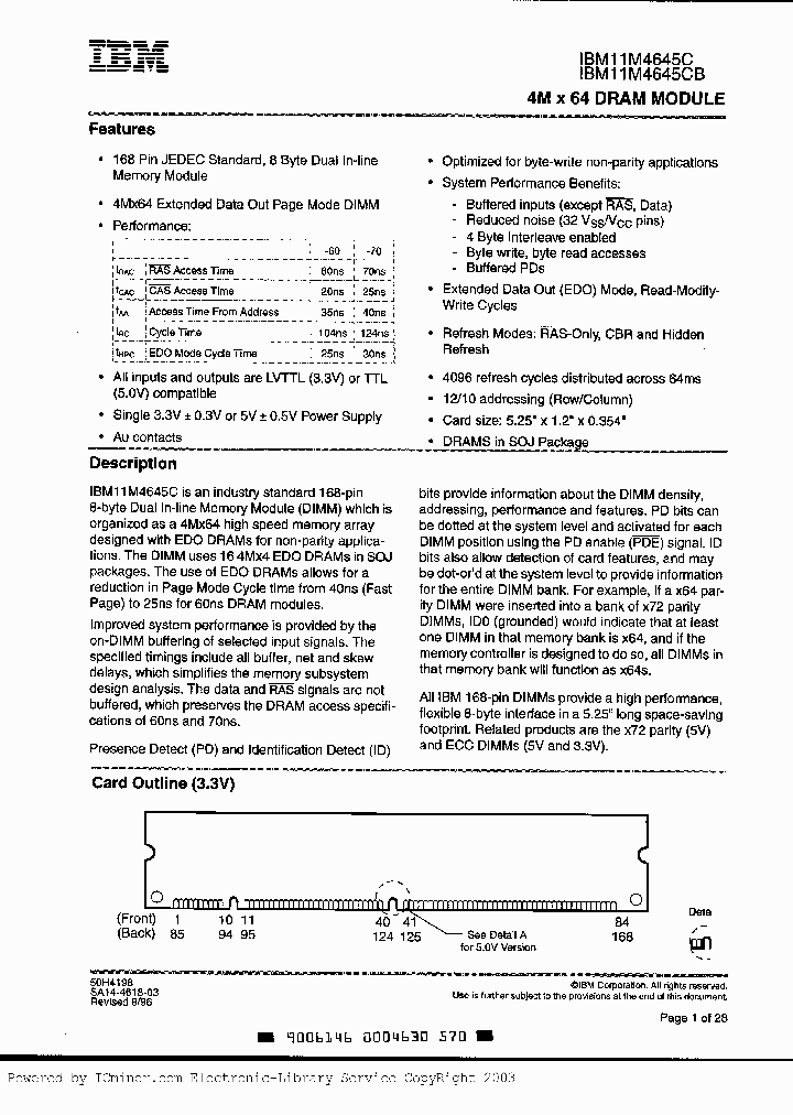 IBM11M4645C-60_2944368.PDF Datasheet