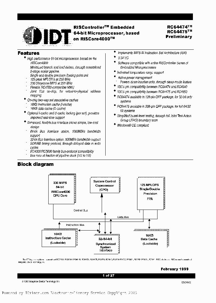 IDT79RC64V474-200DQI_2948283.PDF Datasheet
