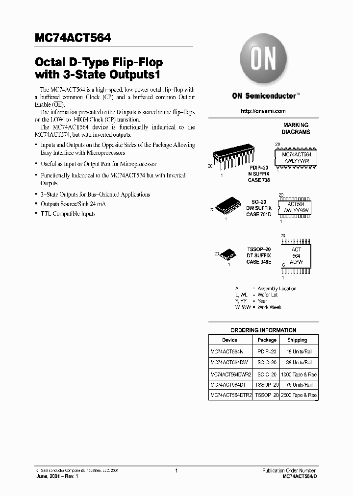 MC74ACT564-D_2947428.PDF Datasheet