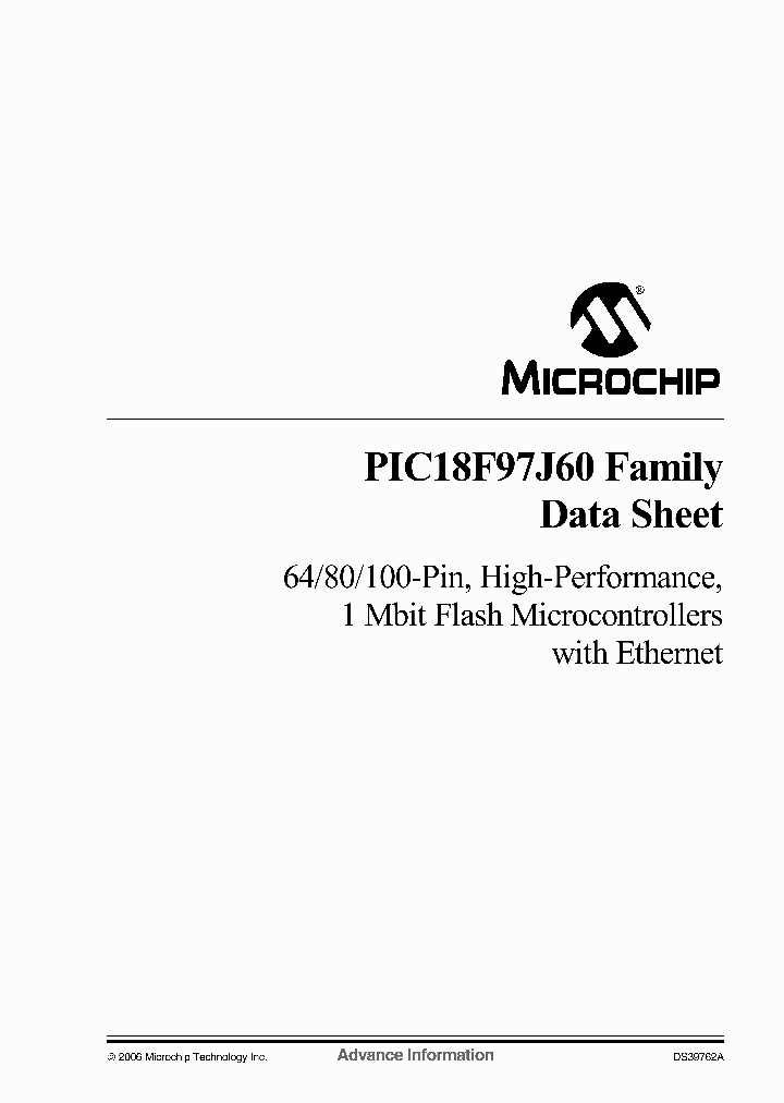 PIC18F86J60_2948199.PDF Datasheet