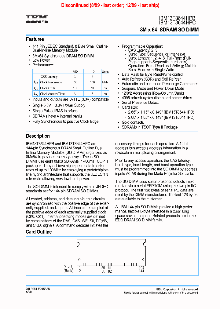 IBM13T8644HPC_2948987.PDF Datasheet