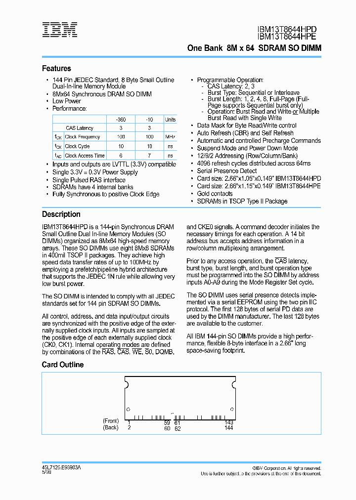 IBM13T8644HPE_2948989.PDF Datasheet