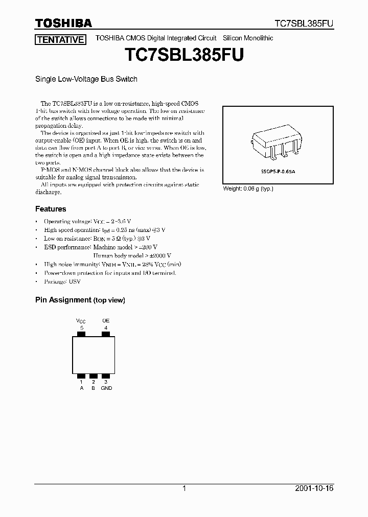 TC7SBL385FU_2951567.PDF Datasheet