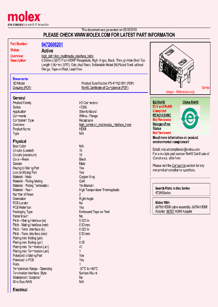 47266-6201_2951731.PDF Datasheet