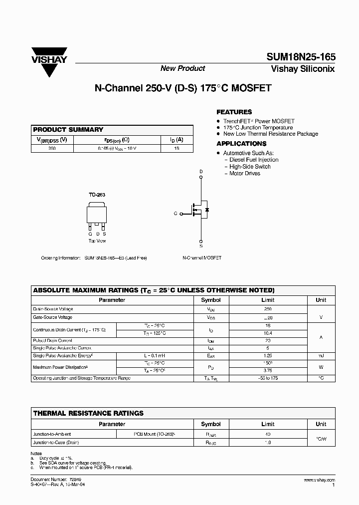 SUM18N25-165_2953092.PDF Datasheet