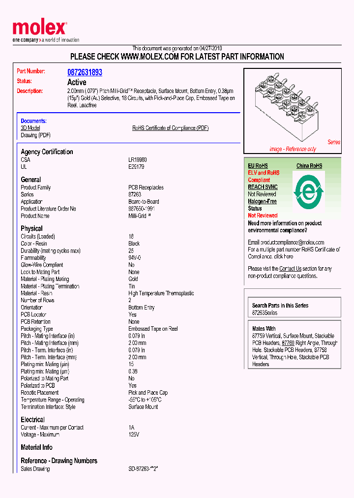 87263-1893_2955317.PDF Datasheet