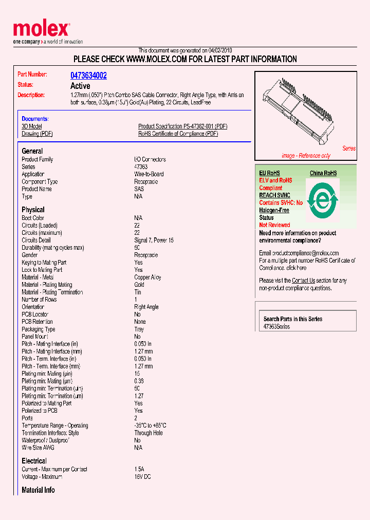 47363-4002_2956199.PDF Datasheet