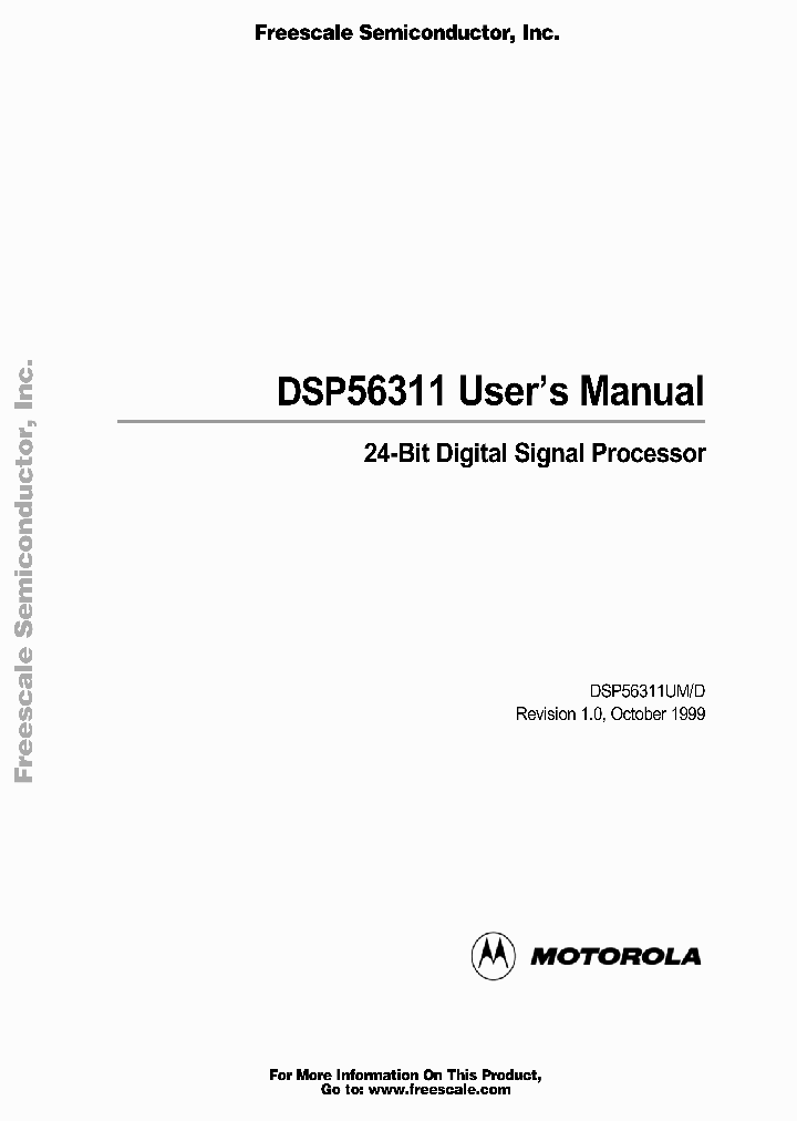 DSP56311UM_2956453.PDF Datasheet