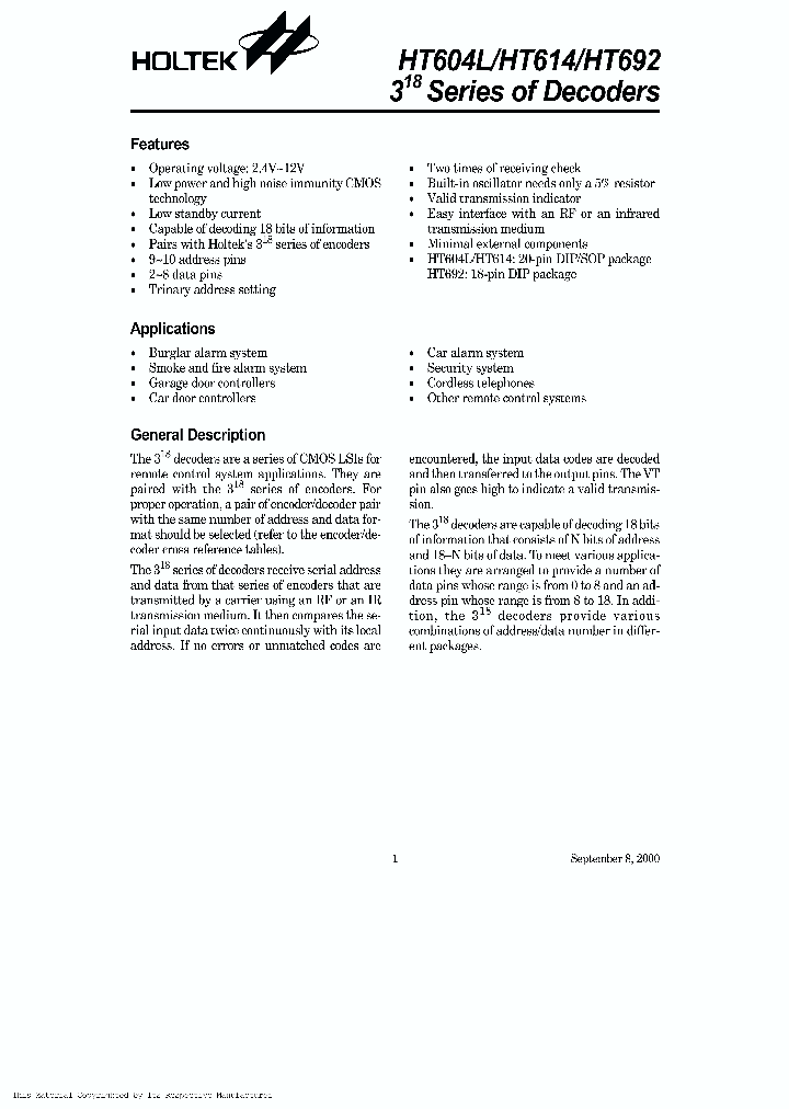 HT69218DIP_2959885.PDF Datasheet