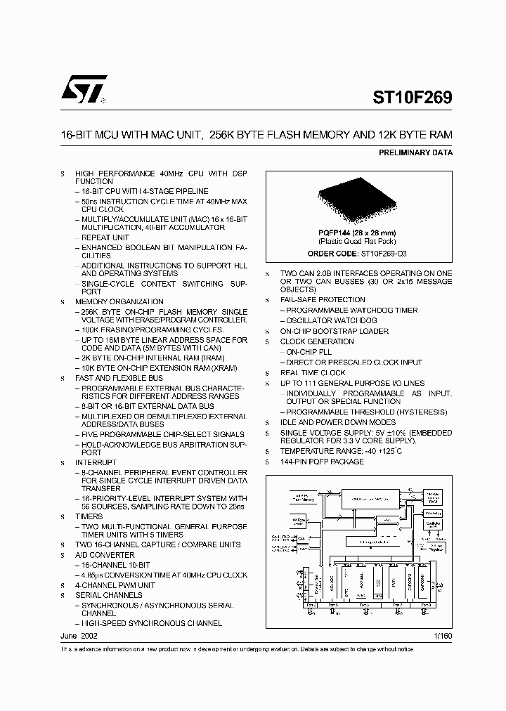 ST10F269-DP_2959754.PDF Datasheet