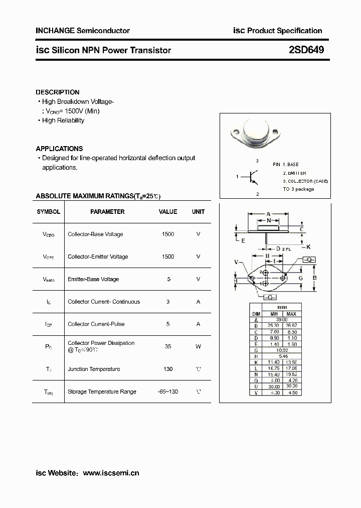 2SD649_2960195.PDF Datasheet