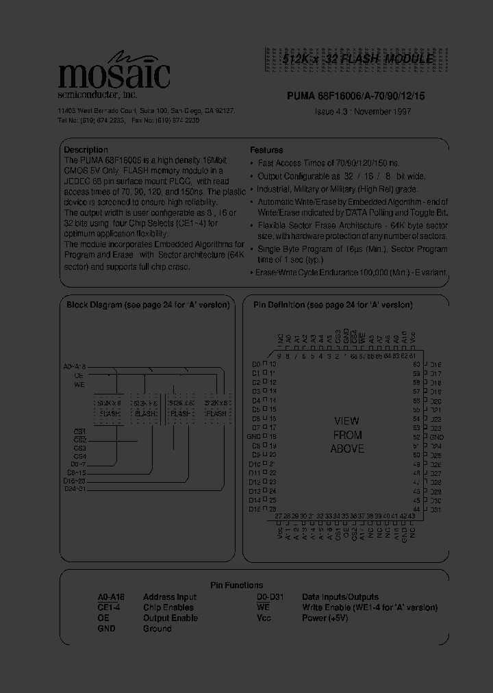 PUMA68F16006AMB-12E_2961623.PDF Datasheet