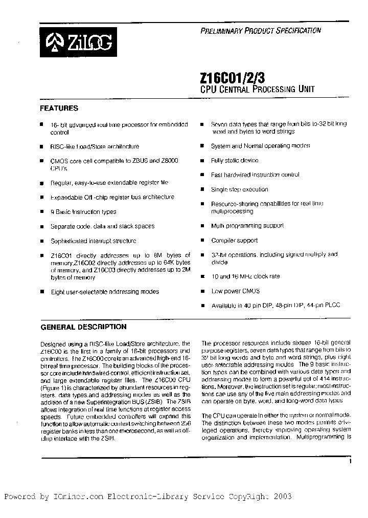 Z16C02-10LMB_2964782.PDF Datasheet