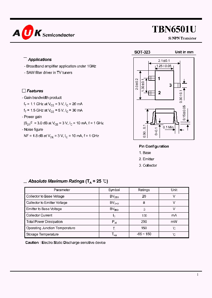 TBN6501U_2963987.PDF Datasheet