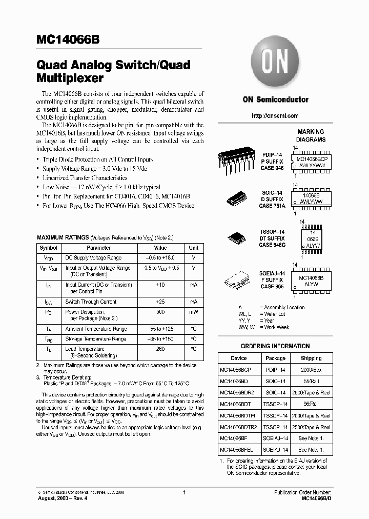MC14066B-D_2963651.PDF Datasheet
