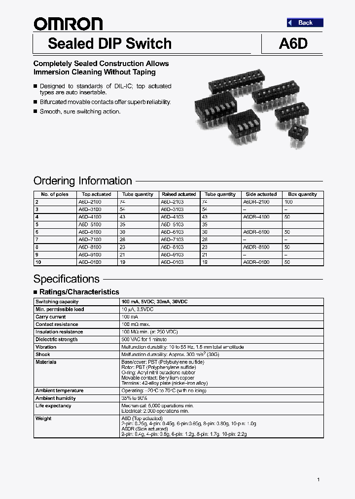A6D-4100_2965245.PDF Datasheet