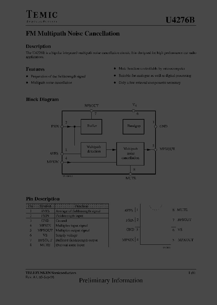 U4276B-AFP_2963709.PDF Datasheet