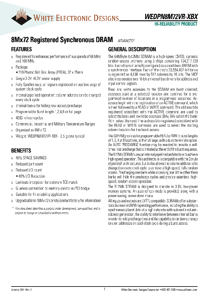 WEDPN8M72VR-XBX_2966301.PDF Datasheet
