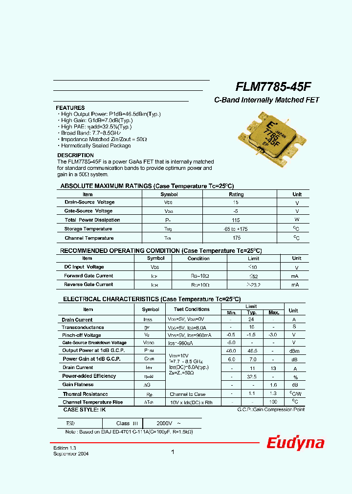 FLM7785-45F_2966315.PDF Datasheet