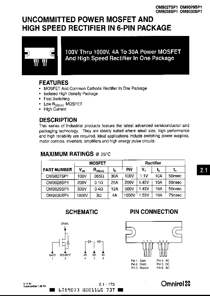 OM9027SP1_2967476.PDF Datasheet