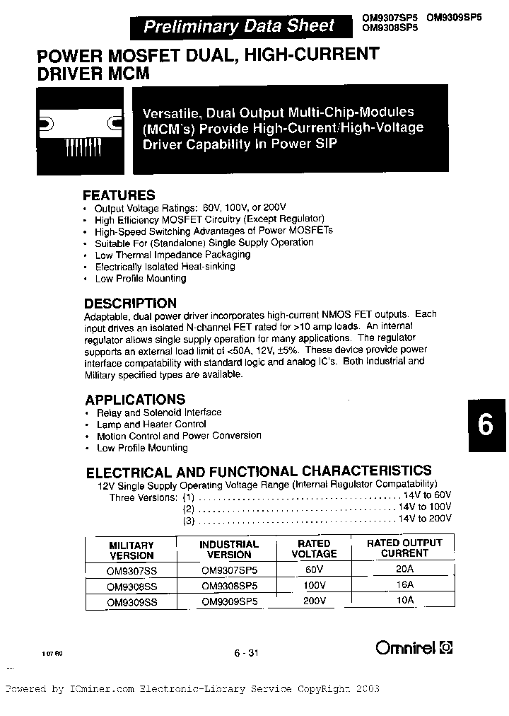 OM9307SP5_2967477.PDF Datasheet