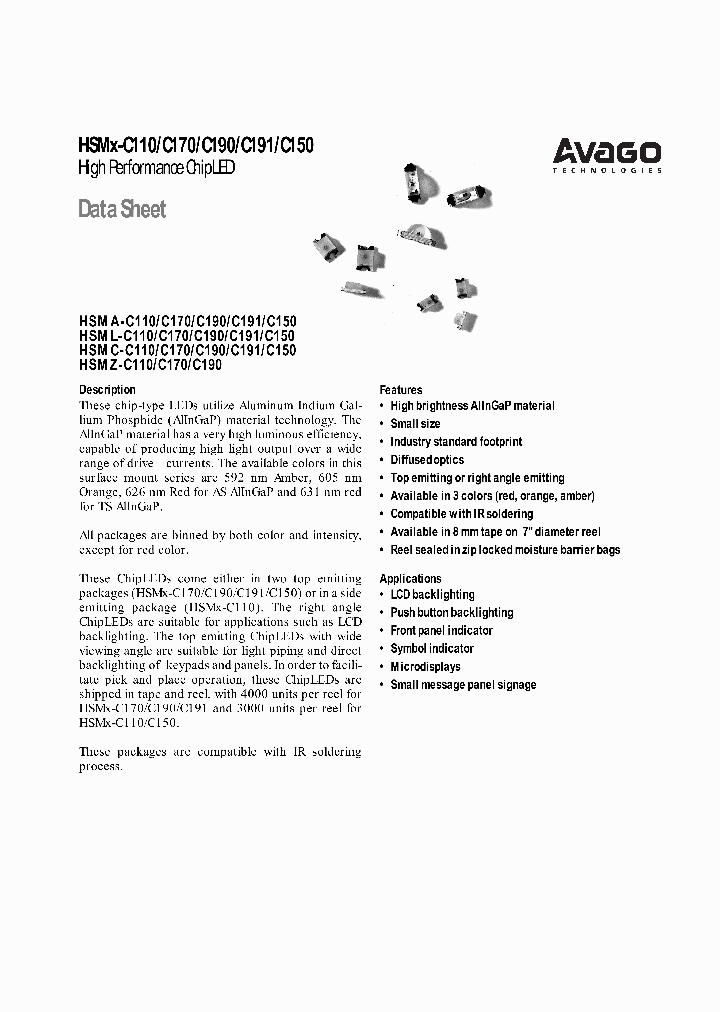 HSMA-C150_2971432.PDF Datasheet