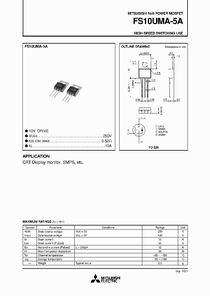 FS10UMA-5A_2971456.PDF Datasheet