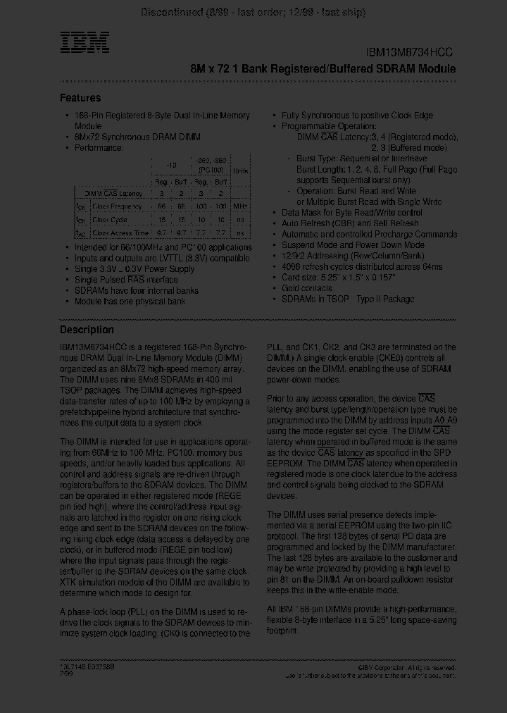 IBM13M8734HCC-260T_2973124.PDF Datasheet