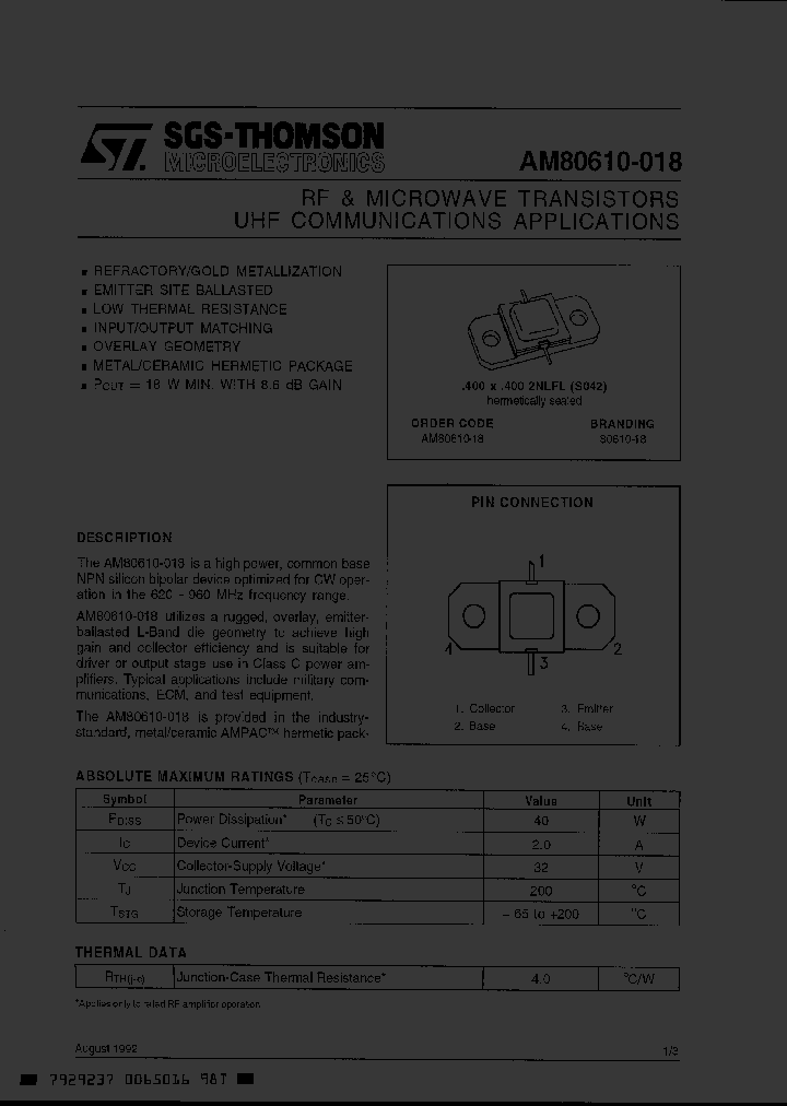 AM80610-018_2972959.PDF Datasheet