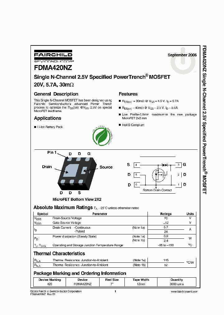 FDMA420NZ0609_2971177.PDF Datasheet