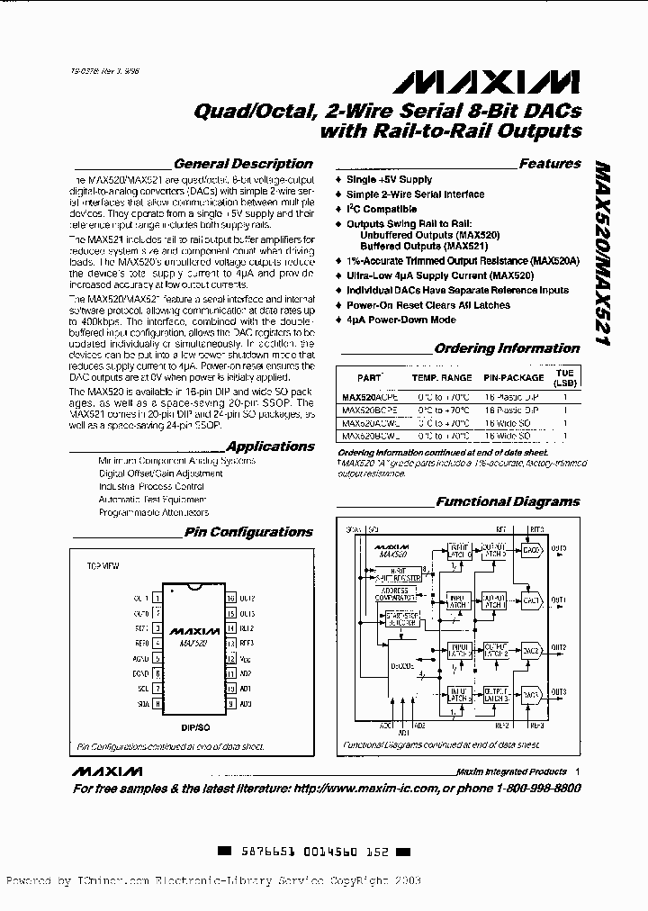 MAX520MAX521_2971405.PDF Datasheet