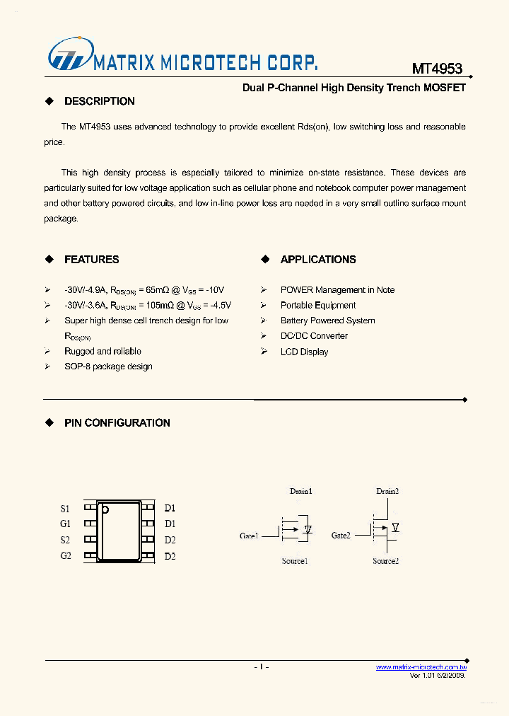 MT4953_2974453.PDF Datasheet