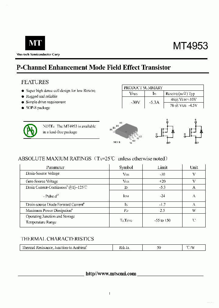 MT4953_2974455.PDF Datasheet