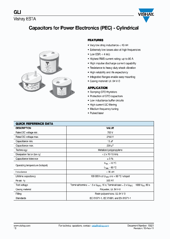 GLI700-160_2975089.PDF Datasheet