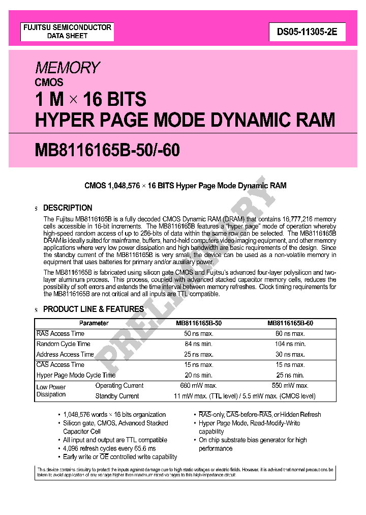 MB8116165B-50_2978029.PDF Datasheet