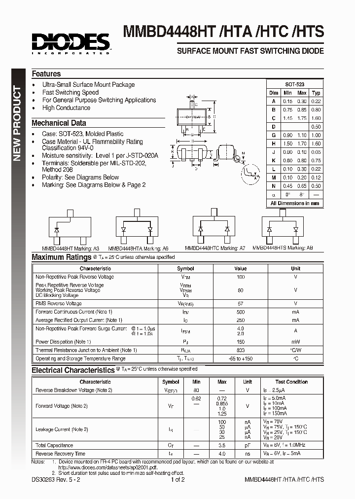 MMBD4448HT_2976735.PDF Datasheet