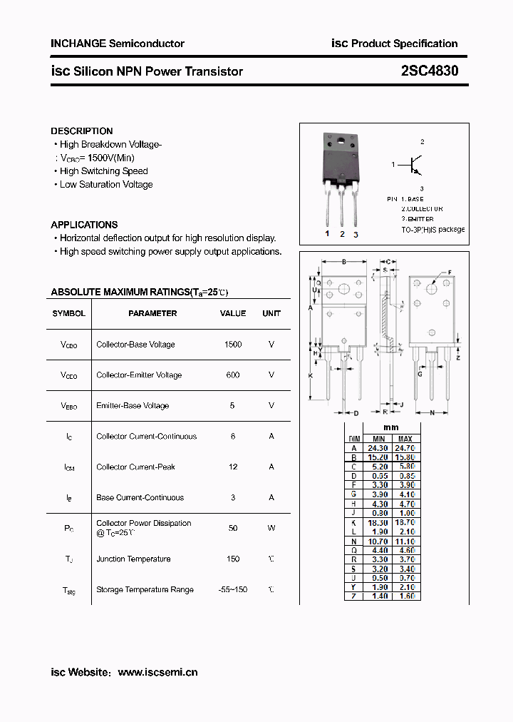 2SC4830_2978852.PDF Datasheet