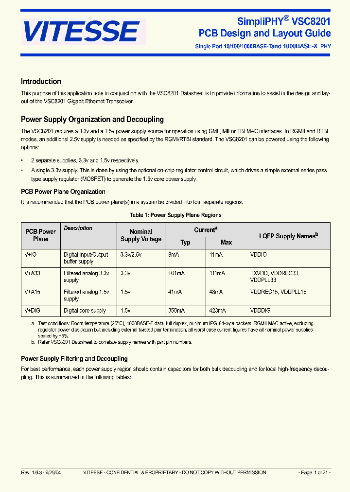 VSC8201_2978857.PDF Datasheet